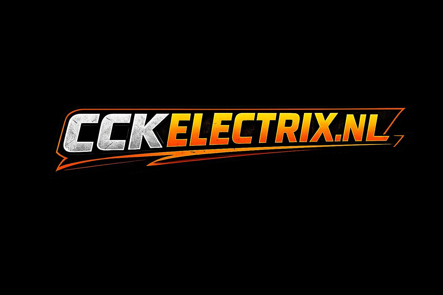 CCKElectrix Sticker – Logo Sticker – Orange